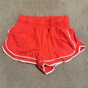 JoyLab Women's Bright Red Athletic Shorts